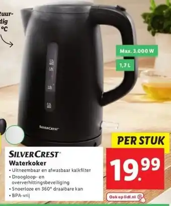Lidl Waterkoker aanbieding