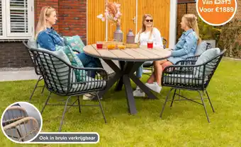 Tuinmeubelland Lucas tuinset aanbieding