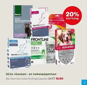 Welkoop Alle vlooien- en tekenpipetten aanbieding