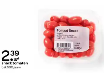 Spar Snack tomaten aanbieding