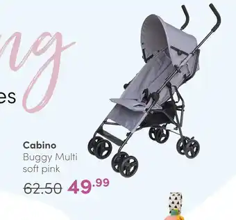 Baby & Tiener Cabino buggy multi soft pink aanbieding