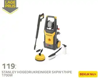 Praxis Stanley hogedrukreiniger sxpw17hpe 1700w aanbieding