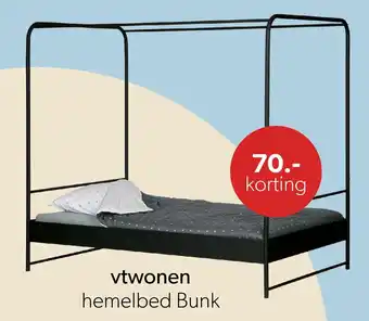 Wehkamp Vtwonen hemelbed bunk aanbieding