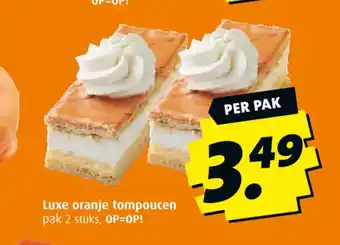 Boni Luxe oranje tompoucen aanbieding