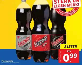 Lidl Freeway cola aanbieding