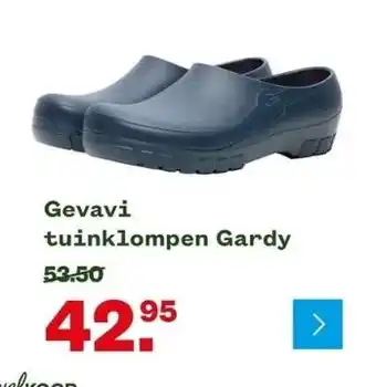 Welkoop Gevavi tuinklompen gardy aanbieding