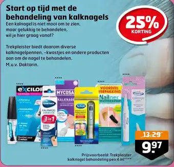 Trekpleister Trekpleister kalknagel behandeling pen 4 ml**** aanbieding