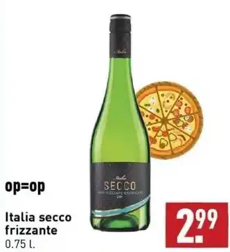 ALDI Italia secco frizzante 0.75 l. aanbieding