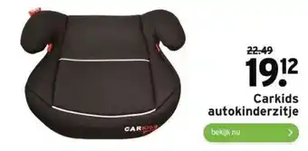 GAMMA Carkids autokinderzitje aanbieding