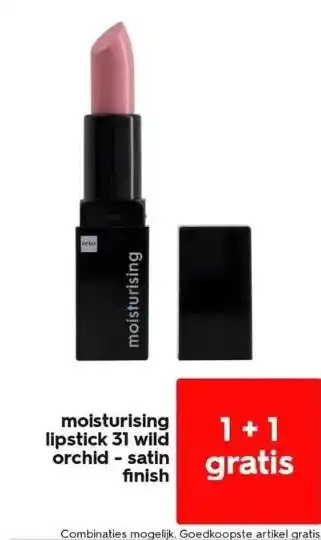 HEMA Moisturising lipstick 31 wild orchid - satin finish aanbieding