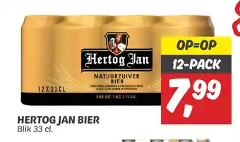 Dekamarkt Hertog jan bier aanbieding