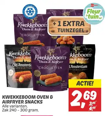 Dekamarkt Kwekkeboom oven & airfryer snacks aanbieding