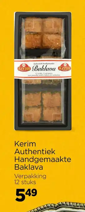 Jumbo Kerim Authentiek Handgemaakte Baklava aanbieding