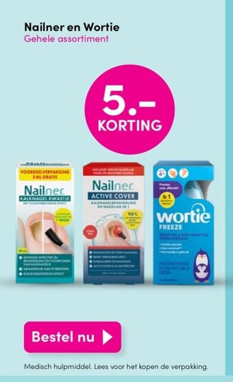 DA Nailner en Wortie Gehele assortiment aanbieding