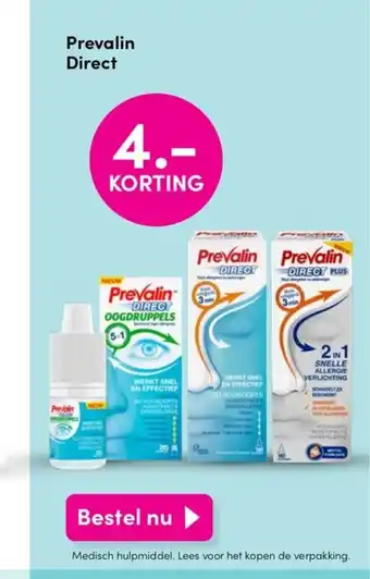 DA Prevalin Direct aanbieding