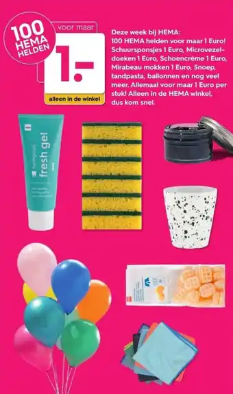 HEMA HEMA Helden aanbieding