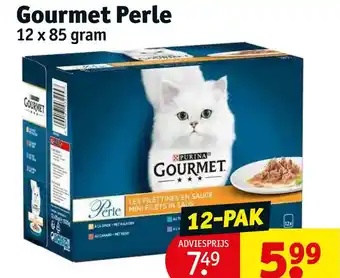 Kruidvat Gourmet perle 12 x 85 gram aanbieding