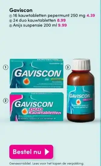 DA Gaviscon aanbieding