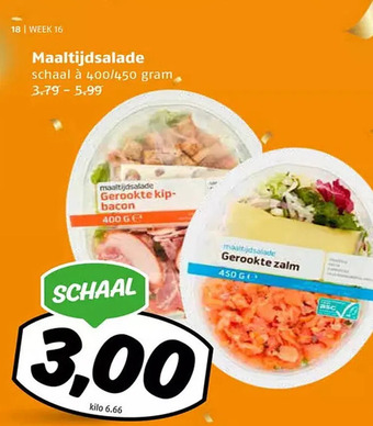 Poiesz Maaltijdsalade aanbieding
