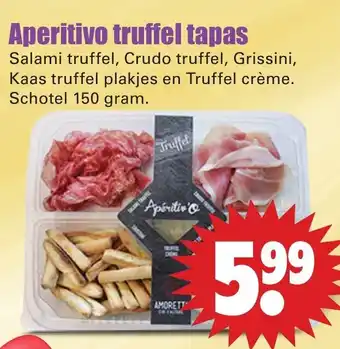 Dirk Aperitivo Truffel tapas 150g aanbieding