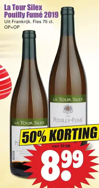 Dirk La Tour Silex Pouilly Fume 2019 750ml aanbieding