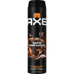 Jumbo Axe deodorant bodyspray dark temptation 200ml aanbieding