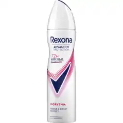 Jumbo Rexona women advanced protection anti-transpirant spray biorythm 150ml aanbieding