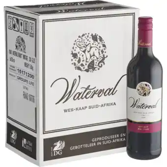 Jumbo Waterval - cinsault - pinotage - 6 x 750ml aanbieding