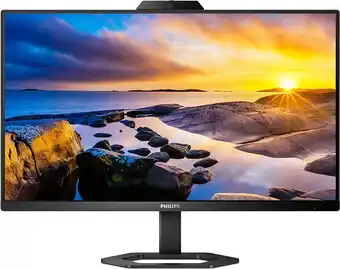 Bol.com Philips 24e1n5300he - full hd webcam monitor - usb-c 65w - 24 inch aanbieding