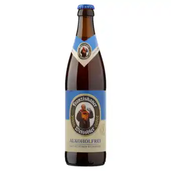 Jumbo Franziskaner weissbier naturtrübes weissbier alcoholvrij 0,5% - fles 500ml aanbieding