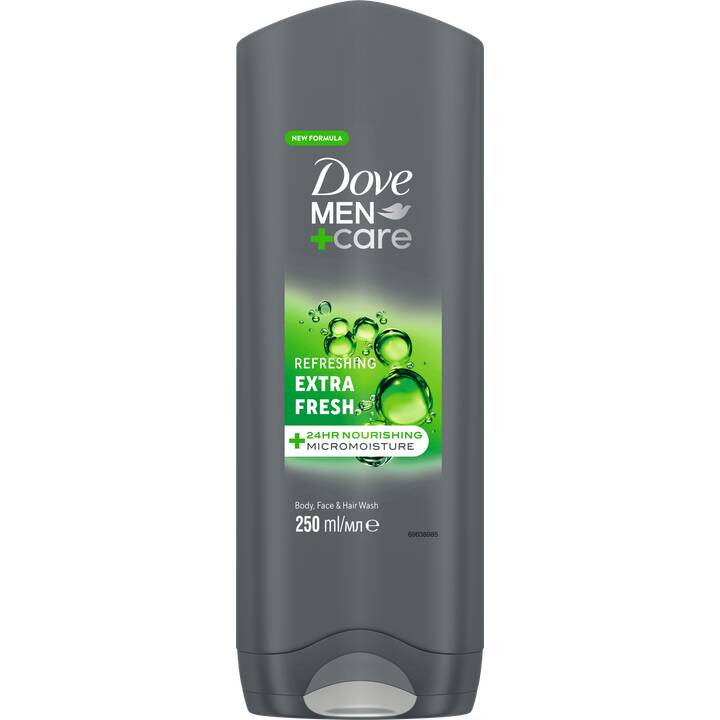 Dove men+care 3in1 douchegel extra fresh 250ml aanbieding bij Jumbo