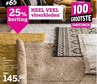 Leen Bakker Vloerkleed luxury 160x230CM aanbieding