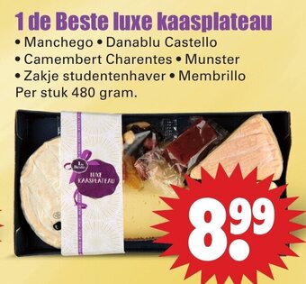 Dirk 1 de Beste Luxe kaasplateau 480g aanbieding