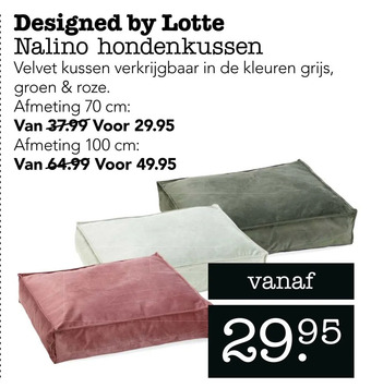 Dierspecialist Designed by lotte aanbieding