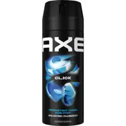 Jumbo Axe deodorant bodyspray click 150ml aanbieding