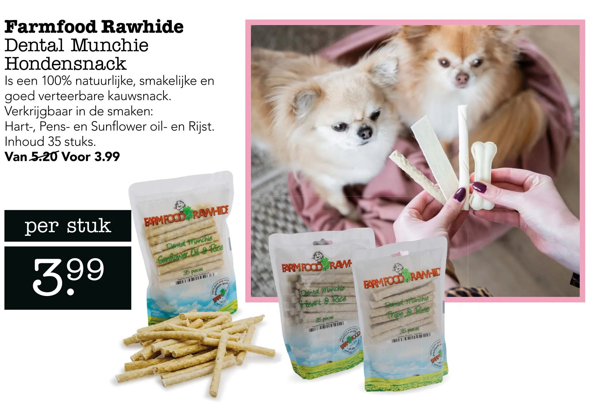 Farmfood rawhide aanbieding bij Dierspecialist