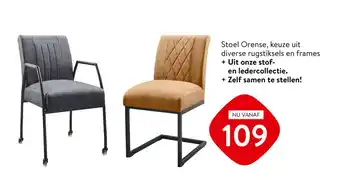 Profijt Meubel Stoel Orense aanbieding