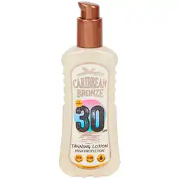 Action Caribbean bronze tanning lotion aanbieding