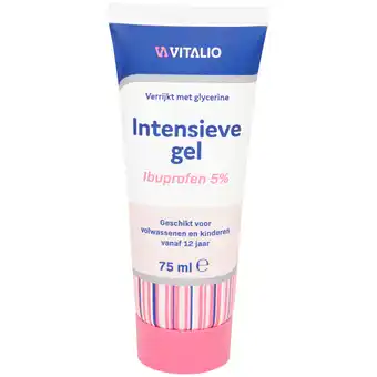 Action Vitalio intensieve gel ibuprofen 5% aanbieding