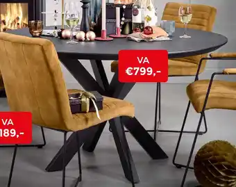 Tilders Meubelen Eettafel gardo aanbieding