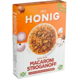 Jumbo Honig mix voor macaronisaus stroganoff 66g aanbieding