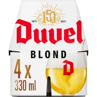 Jumbo Duvel belgisch speciaalbier 4 x 330ml aanbieding