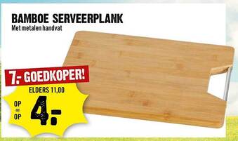 Dirck 3 Bamboe Serveerplank aanbieding