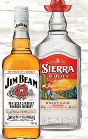 Hoogvliet Jim beam of sierra tequila aanbieding