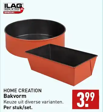 ALDI Home Creation bakvorm aanbieding