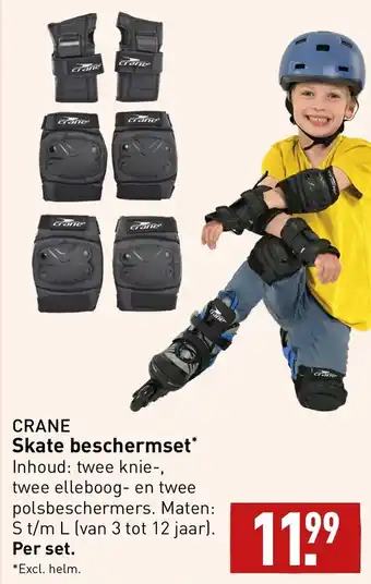 ALDI Crane skate beschermset aanbieding