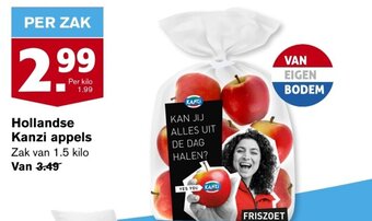 Hoogvliet Hollandse kanzi appels aanbieding