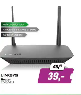 EP Liksys Router E5400-EU aanbieding