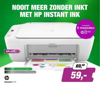 EP HP Deskjet 2710 aanbieding