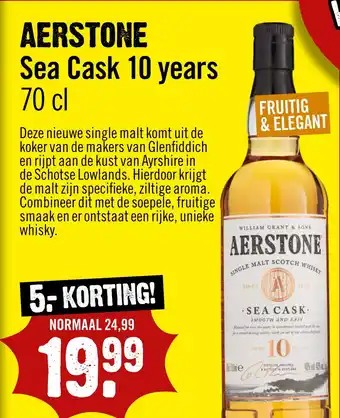 Dirck 3 Aerstone Sea Cask 7 cl aanbieding